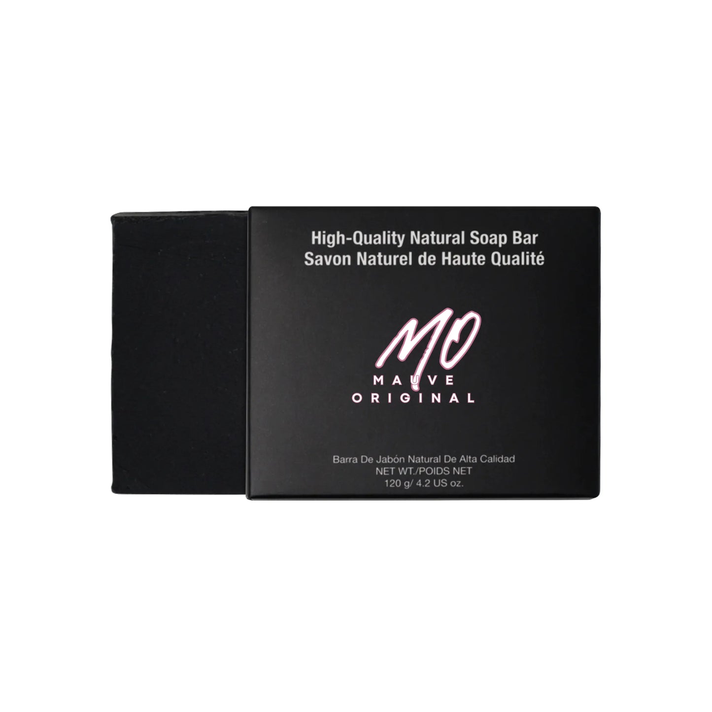 Natural Charcoal Lather Soap - Mauve Original